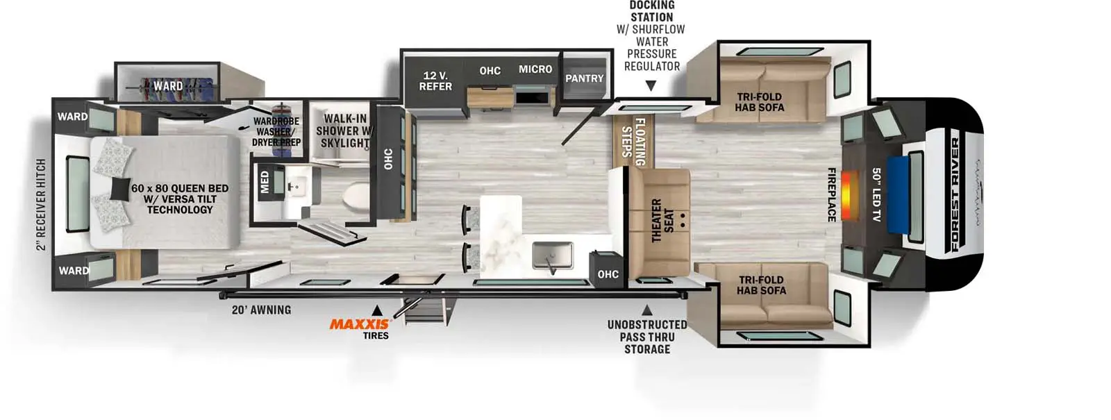 320FL Floorplan Image